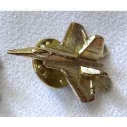 F 22 Raptor znaczek 3D samolot na pins złoty (id: 201)